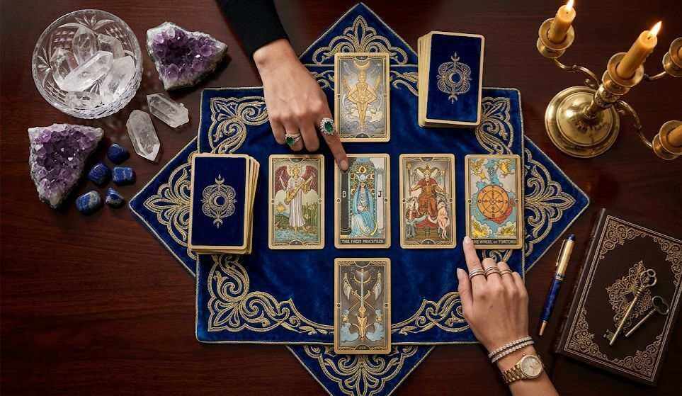 I will answer your questions with the guidance of the tarot cards. ✨